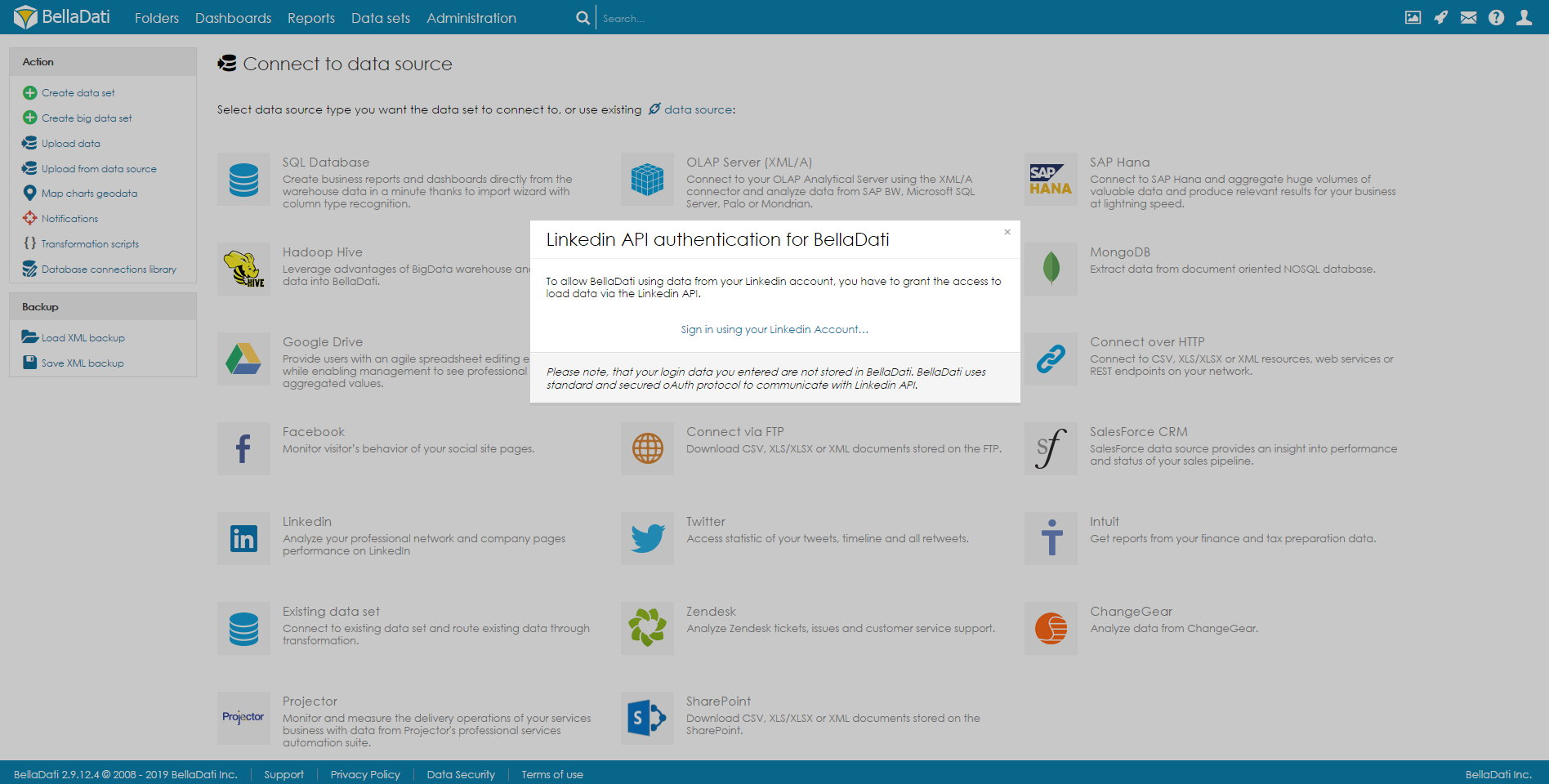 Connecting To Linkedin Belladati User Documentation Belladati Support Connecting To Linkedin Belladati User Documentation Belladati Support