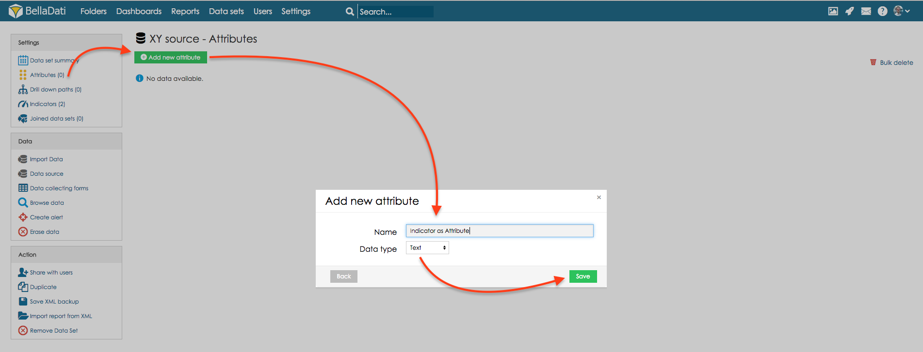 Xy散布図の作成 Belladati User Documentation Belladati Support Xy散布図の作成 Belladati User Documentation Belladati Support